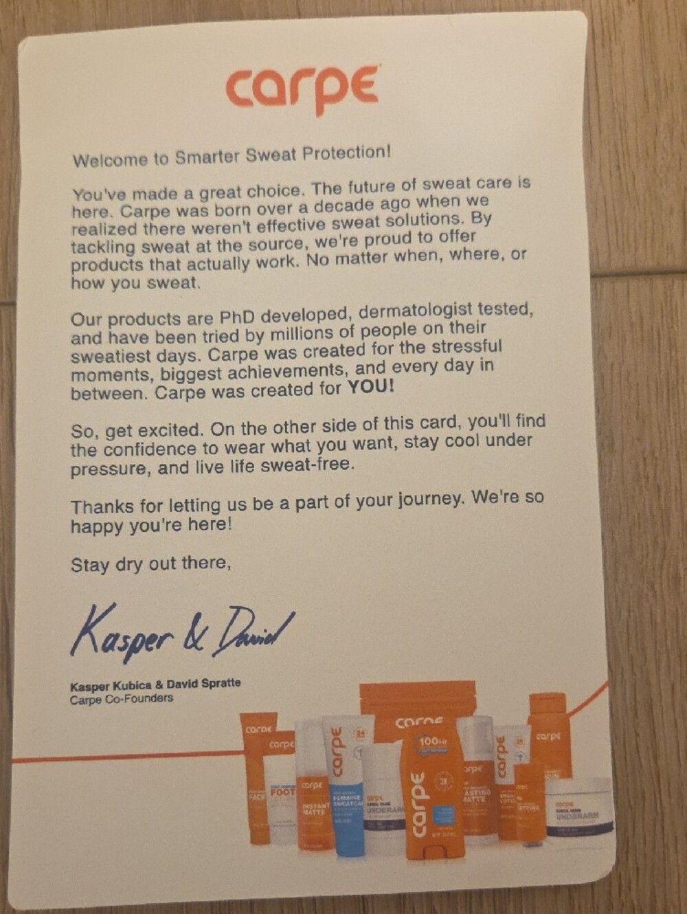 Sweat PROTECTION - Picture 6 of 7